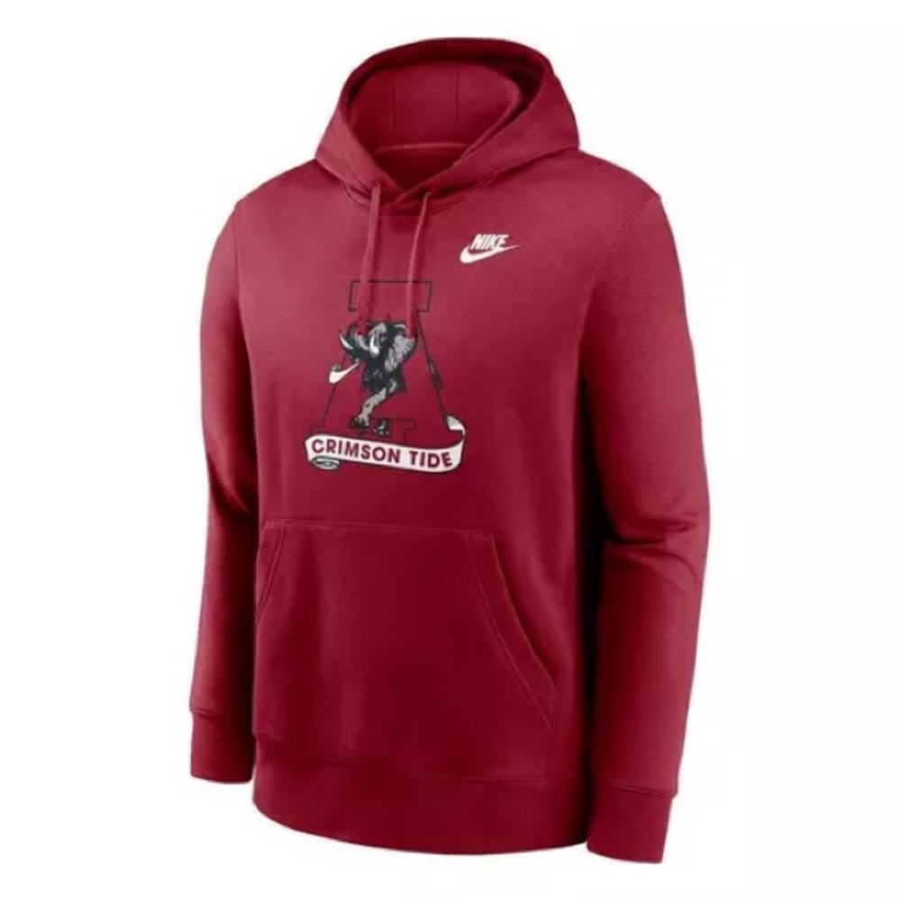 Nike Red Graphic Hoodie